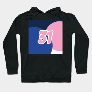 Esteban Ocon Coloured Circles - Driver Number Hoodie